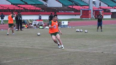 Squad's training session at JRD Tata Sports Complex Squad's training session at JRD Tata Sports Complex