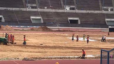 JRD Tata Sports Complex prepares for ISL 2017-18 JRD Tata Sports Complex prepares for ISL 2017-18