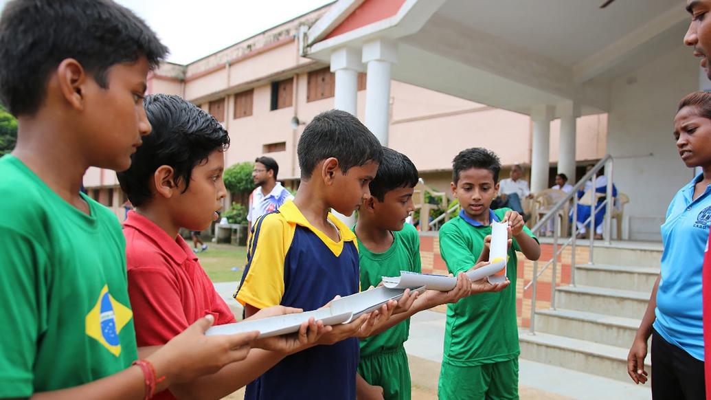 Over 500 kids attend Grassroots Festival at DBMS High School, Kadma Over 500 kids attend Grassroots Festival at DBMS High School, Kadma