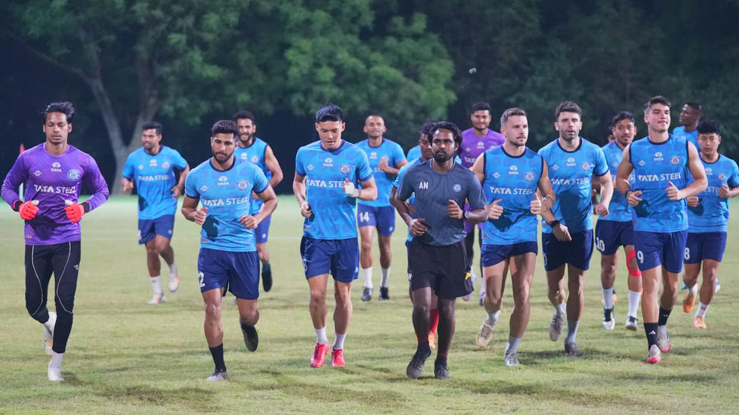 Jamshedpur FC Boots Up to Fine-Tune Strategy in Intense Training Session before Shillong Trip for ISL Playoffs.
