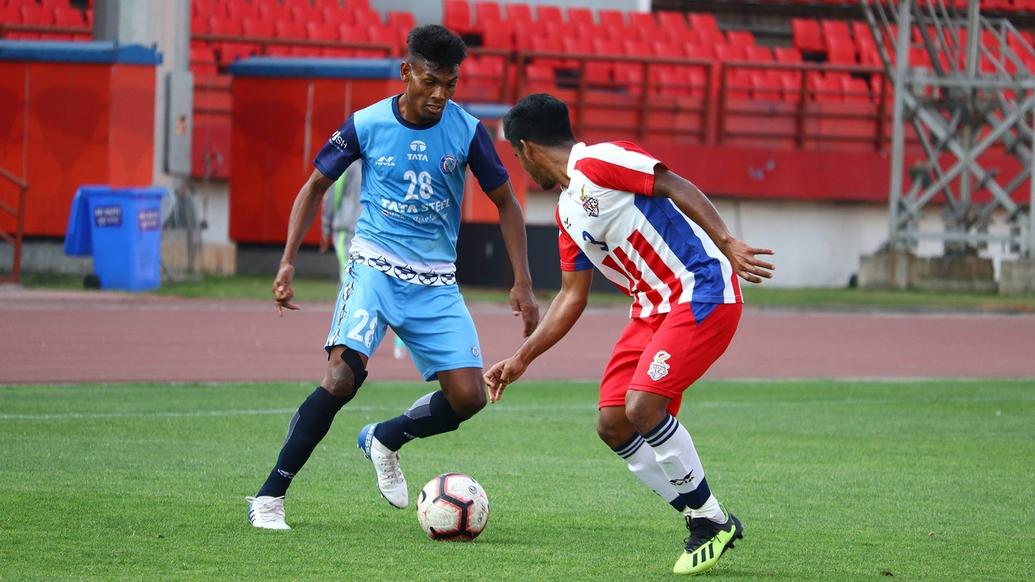 Jamshedpur FC Reserves faced a 4 - 1 defeat against ATK FC Reserves