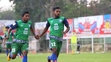 Reserves practice ahead of match with Imphal's Trau FC