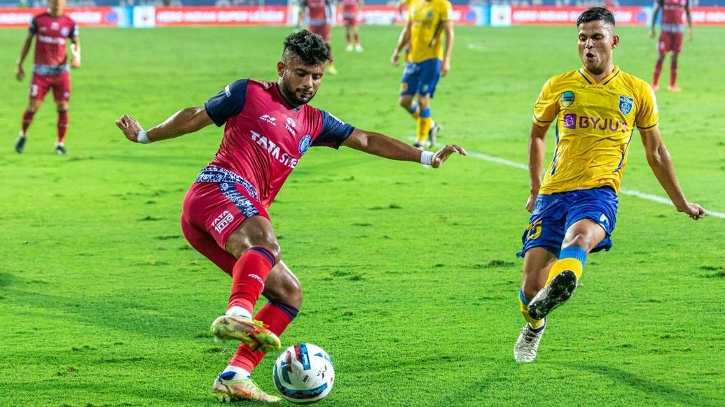 SEMI-FINAL LEG 1 HIGHLIGHT | JAMSHEDPUR FC vs KERALA BLASTERS FC SEMI-FINAL LEG 1 HIGHLIGHT | JAMSHEDPUR FC vs KERALA BLASTERS FC