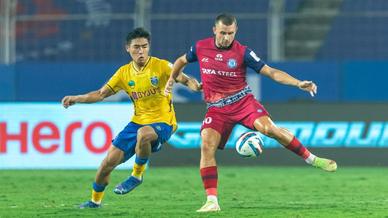 SEMI-FINAL LEG 1 HIGHLIGHT | JAMSHEDPUR FC vs KERALA BLASTERS FC SEMI-FINAL LEG 1 HIGHLIGHT | JAMSHEDPUR FC vs KERALA BLASTERS FC