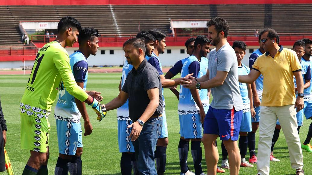 Jamshedpur FC Reserves faced a 4 - 1 defeat against ATK FC Reserves