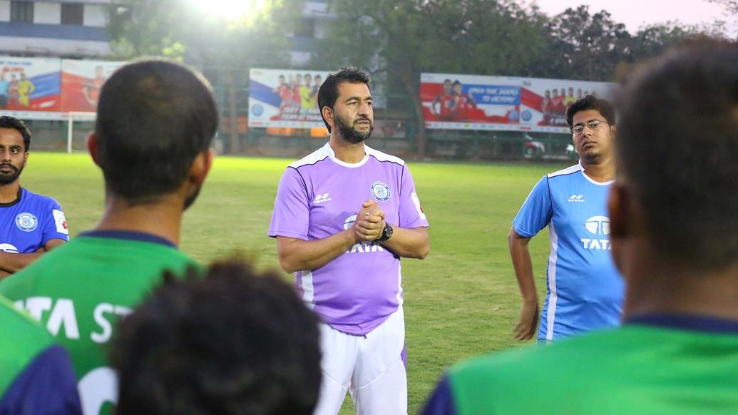 Reserves practice ahead of match with Imphal's Trau FC