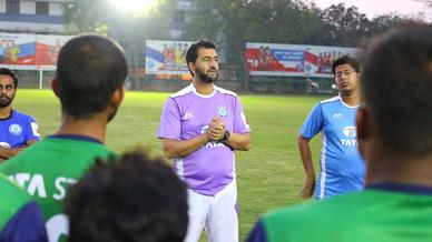 Reserves practice ahead of match with Imphal's Trau FC