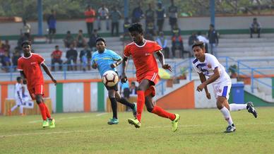 Gallery: Jamshedpur FC U-18 register 1 - 0 win against Sports Hostel Odisha in Tinplate Sports Complex. Gallery: Jamshedpur FC U-18 register 1 - 0 win against Sports Hostel Odisha in Tinplate Sports Complex.