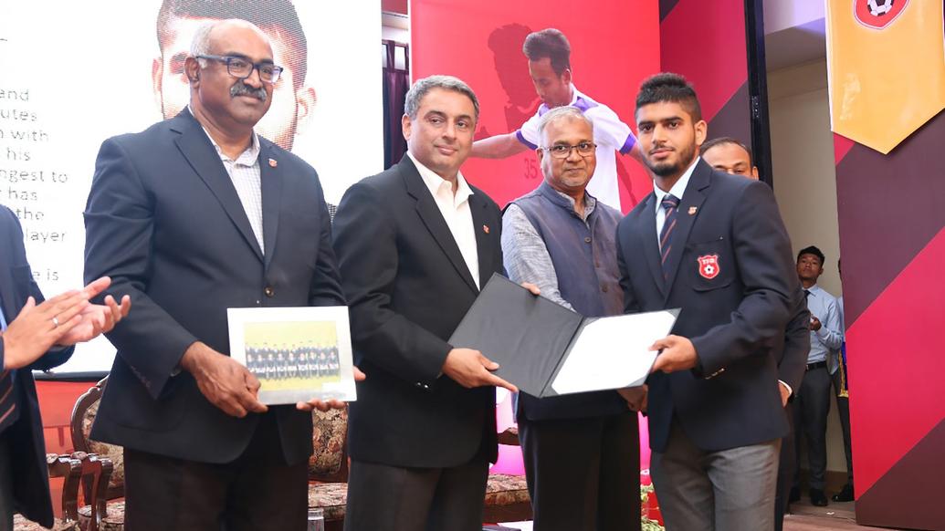 Convocation ceremony for the 13th batch of Tata Football Academy