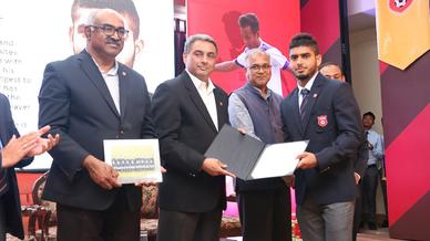 Convocation ceremony for the 13th batch of Tata Football Academy