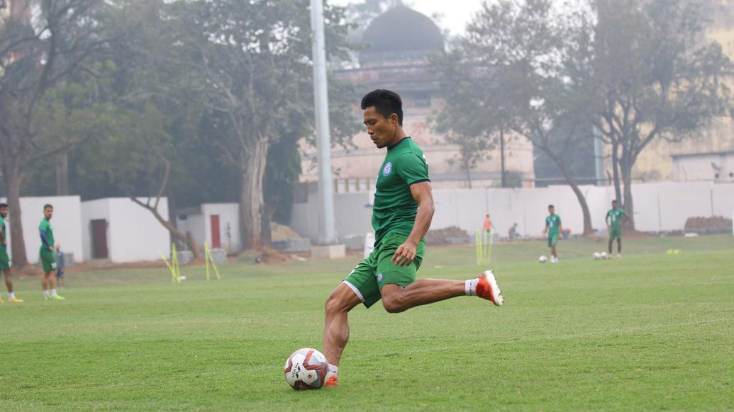 Our boys sweat it out ahead of the clash against Delhi Dynamos