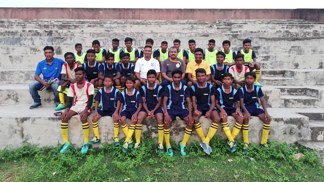 Mr. Kundan Chandra's visit to TSRDS Center in Chanpi, Potka.