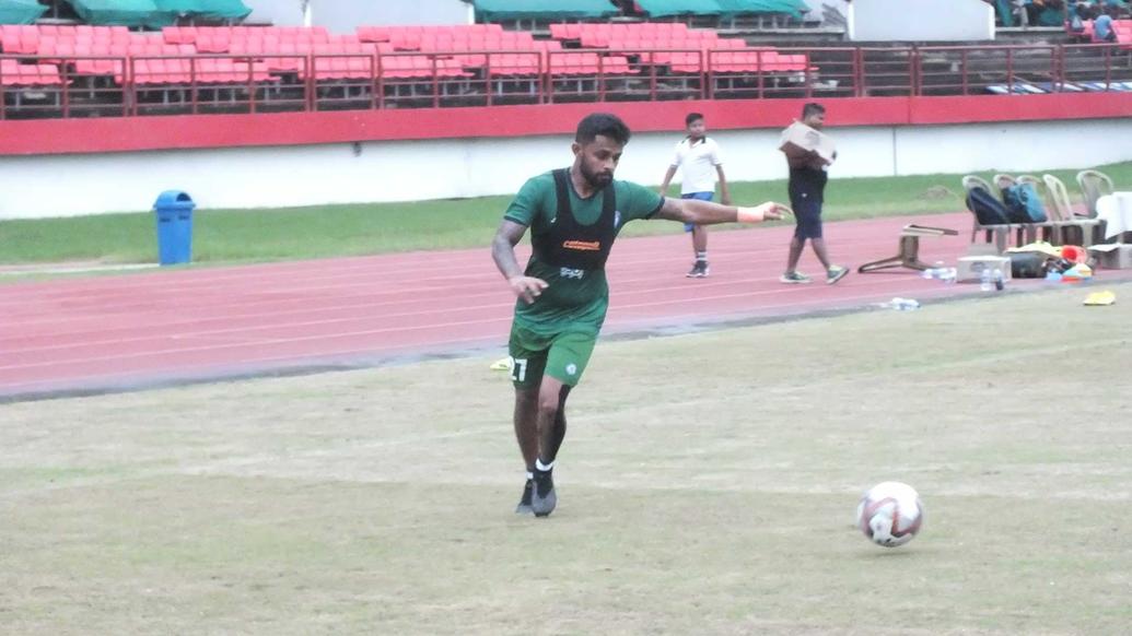 Squad's training session at JRD Tata Sports Complex