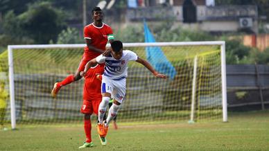 Gallery: Jamshedpur FC U-18 register 1 - 0 win against Sports Hostel Odisha in Tinplate Sports Complex.