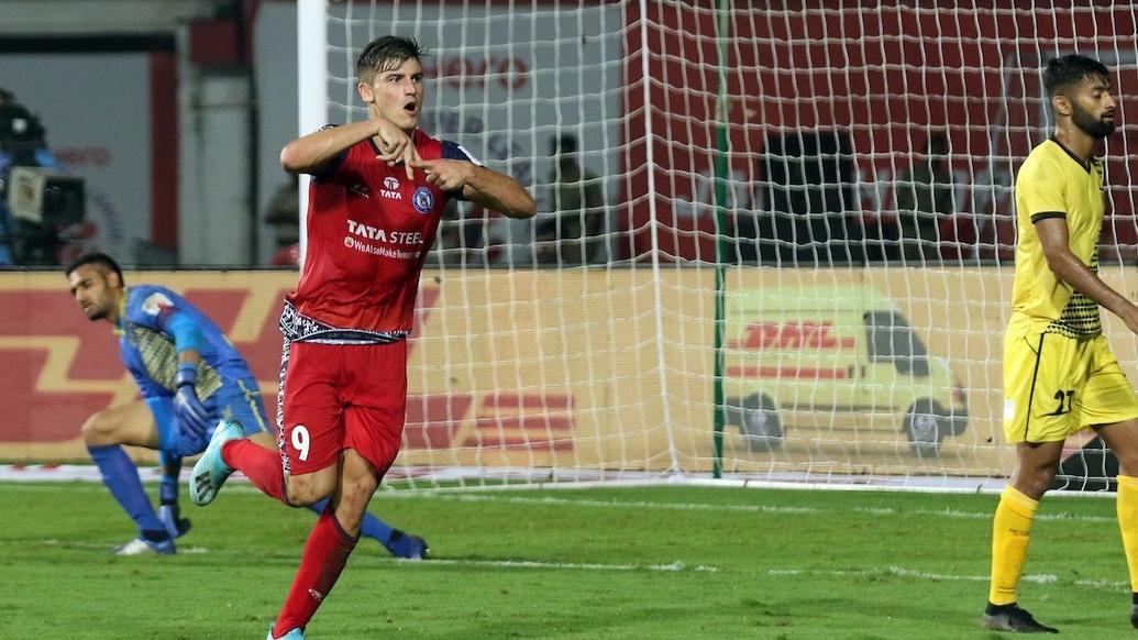 Jamshedpur FC ran riot against Hyderabad FC at the Furnace