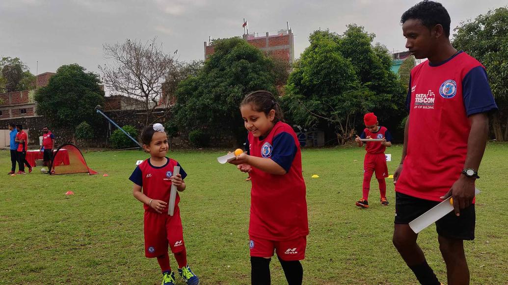 Jamshedpur FC along with Mr. Kundan Chandra, Head of Grassroots and Youth Development, conducted the Grassroots Leaders’ workshop