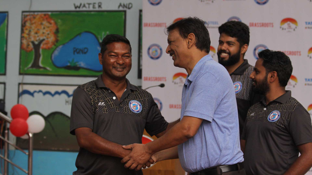 Jamshedpur FC successfully launched its seventh Football School in collaboration with Hill Top School