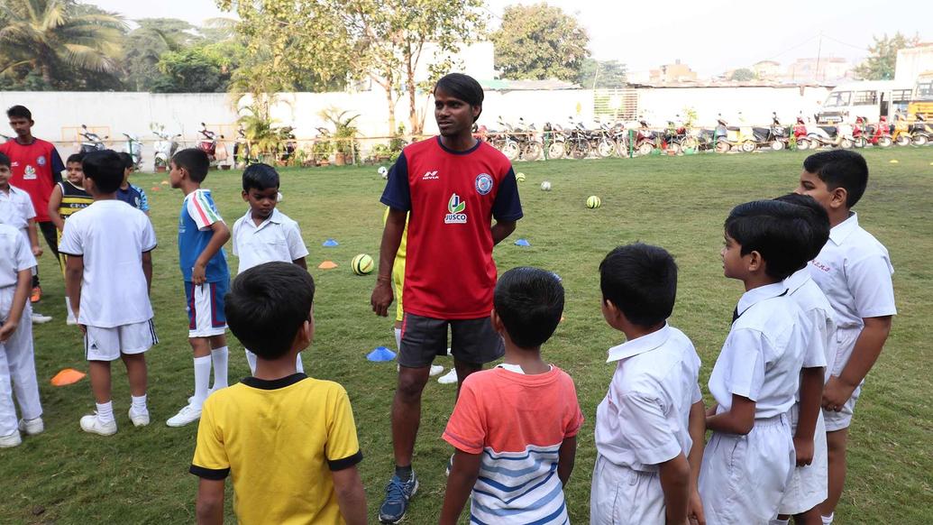 Jamshedpur FC's second football school in KSMS, Golmuri Jamshedpur FC's second football school in KSMS, Golmuri