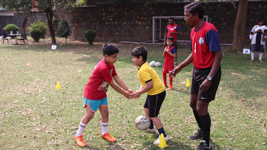 Jamshedpur FC along with Mr. Kundan Chandra, Head of Grassroots and Youth Development, conducted the Grassroots Leaders’ workshop Jamshedpur FC along with Mr. Kundan Chandra, Head of Grassroots and Youth Development, conducted the Grassroots Leaders’ workshop