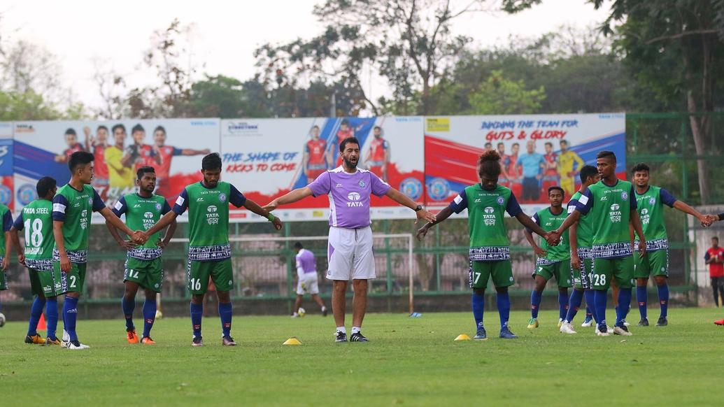 Reserves practice ahead of match with Imphal's Trau FC