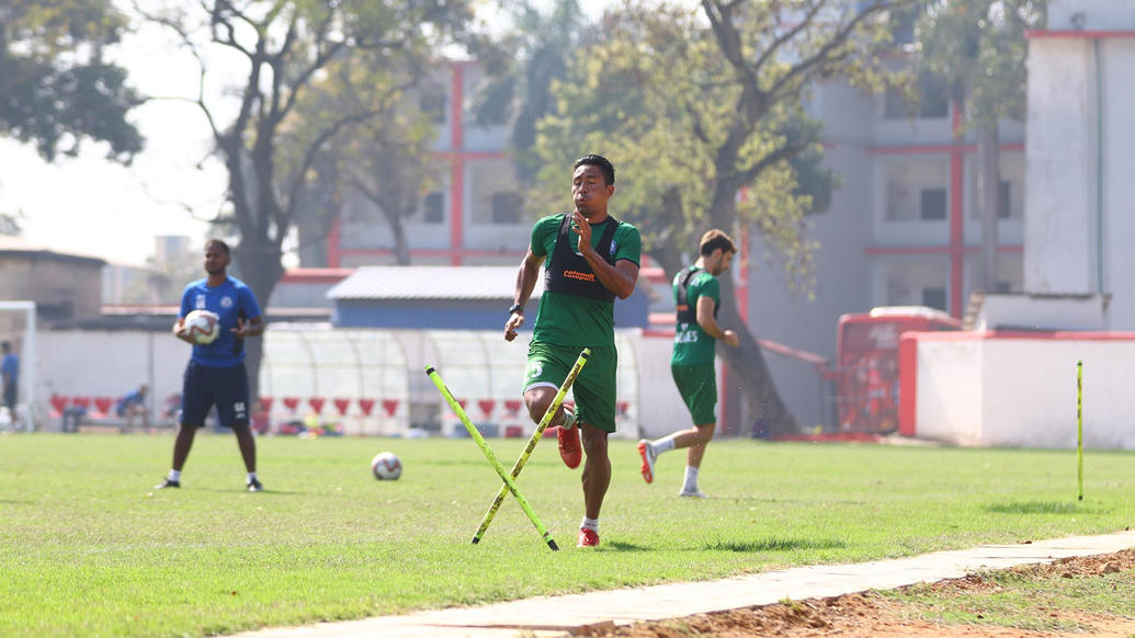Jamshedpur FC prepare for the battle against Chennaiyin FC Jamshedpur FC prepare for the battle against Chennaiyin FC
