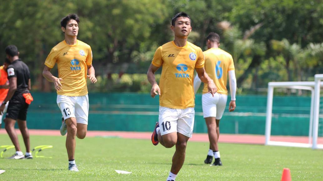 Jamshedpur FC's final training session ahead of #JFCvFCG Jamshedpur FC's final training session ahead of #JFCvFCG