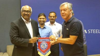 César Ferrando arrives at Jamshedpur FC César Ferrando arrives at Jamshedpur FC