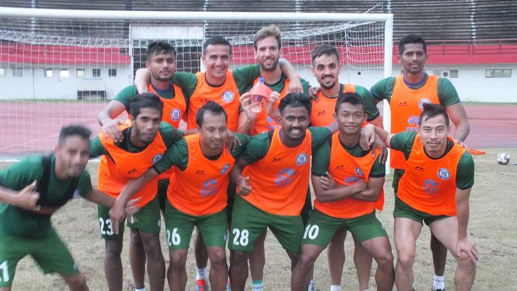 Squad's training session at JRD Tata Sports Complex