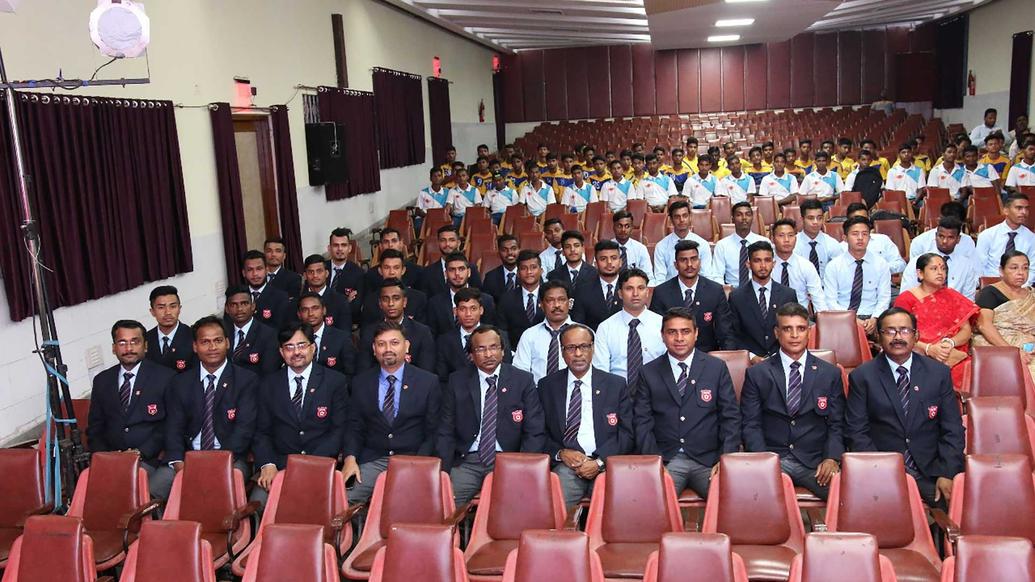 Convocation ceremony for the 13th batch of Tata Football Academy Convocation ceremony for the 13th batch of Tata Football Academy