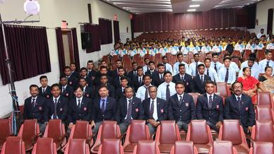 Convocation ceremony for the 13th batch of Tata Football Academy