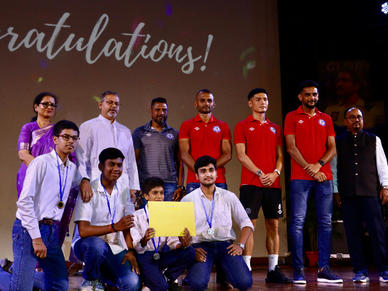Jamshedpur FC Stars Grace Loyola School’s Rhapsody 2025