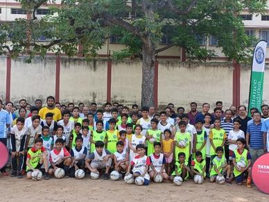 Jamshedpur FC begins Grassroots Football Schools venture at DAV Public School