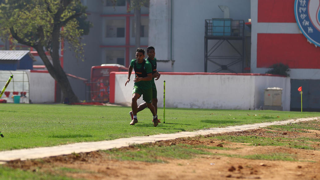 Jamshedpur FC prepare for the battle against Chennaiyin FC