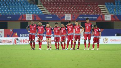 Match Gallery: Jamshedpur beat Minerva Punjab 5-4 on penalties in the Super Cup Match Gallery: Jamshedpur beat Minerva Punjab 5-4 on penalties in the Super Cup