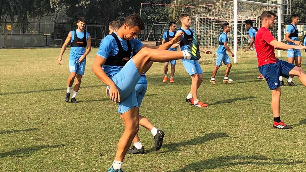 Jamshedpur FC squad have reached Kolkata and are preparing for the clash on Sunday