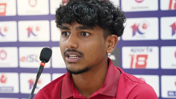 "Being trusted by the coach greatly enhances my confidence, and I feel fortunate to train alongside some of the country's top players, absorbing invaluable lessons from them." - Mohammed Sanan ahead of #JFCMCFC