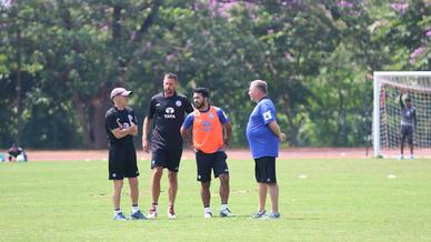 Jamshedpur FC's final training session ahead of #JFCvFCG Jamshedpur FC's final training session ahead of #JFCvFCG