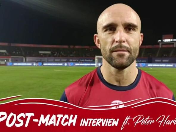 🗣️Captain Peter Hartley shares his thought after the first win of the season.