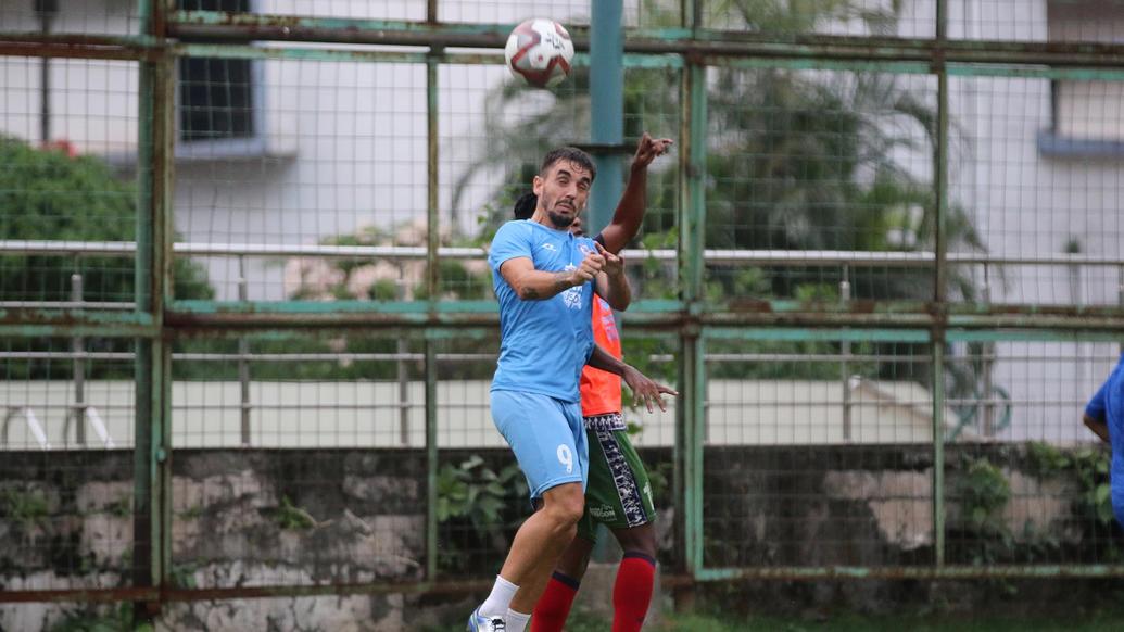 Jamshedpur FC squad sweat it out in an intense training session