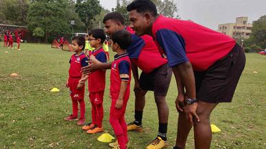 Jamshedpur FC along with Mr. Kundan Chandra, Head of Grassroots and Youth Development, conducted the Grassroots Leaders’ workshop Jamshedpur FC along with Mr. Kundan Chandra, Head of Grassroots and Youth Development, conducted the Grassroots Leaders’ workshop