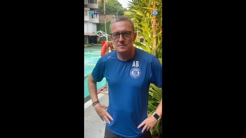 ▶️ Watch the pre-match interview as Aidy shares his thoughts on our group stage success and facing the #HeroISL runner-ups, Bengaluru FC in the semi-finals of the #HeroSuperCup 🗣 