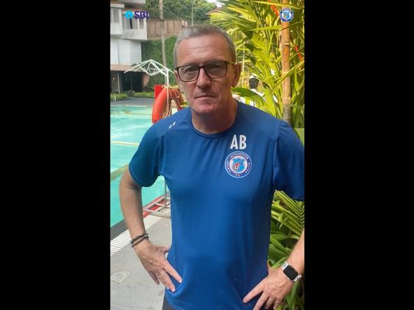 ▶️ Watch the pre-match interview as Aidy shares his thoughts on our group stage success and facing the #HeroISL runner-ups, Bengaluru FC in the semi-finals of the #HeroSuperCup 🗣 
