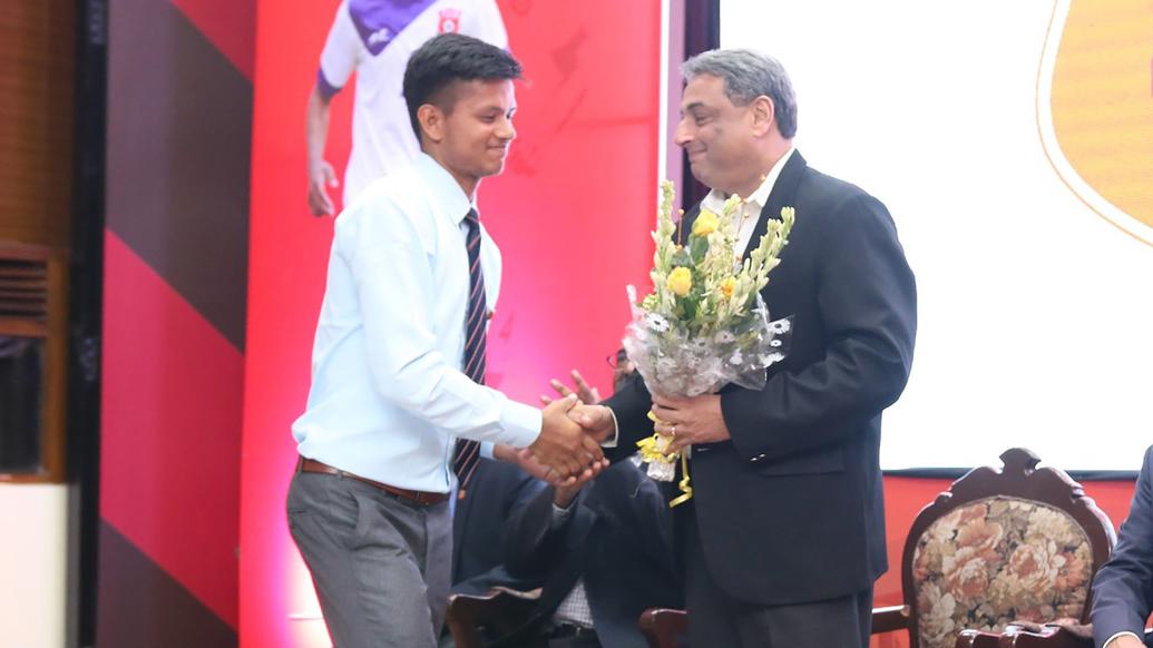 Convocation ceremony for the 13th batch of Tata Football Academy