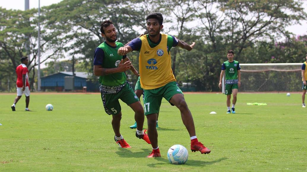 Jamshedpur FC train on the eve of Hero Super Cup pre-quarters Jamshedpur FC train on the eve of Hero Super Cup pre-quarters