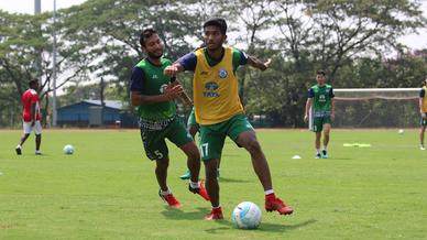 Jamshedpur FC train on the eve of Hero Super Cup pre-quarters Jamshedpur FC train on the eve of Hero Super Cup pre-quarters