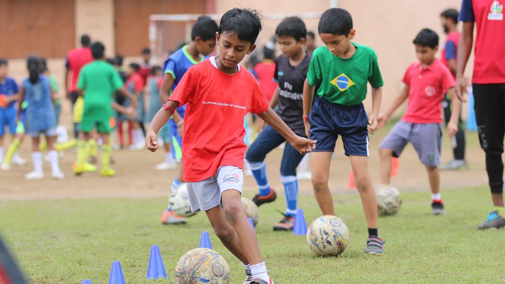Over 500 kids attend Grassroots Festival at DBMS High School, Kadma Over 500 kids attend Grassroots Festival at DBMS High School, Kadma