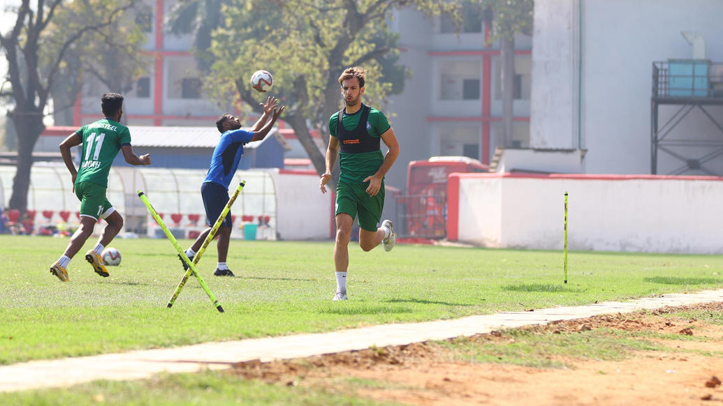 Jamshedpur FC prepare for the battle against Chennaiyin FC