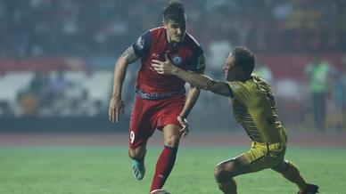 Jamshedpur FC ran riot against Hyderabad FC at the Furnace