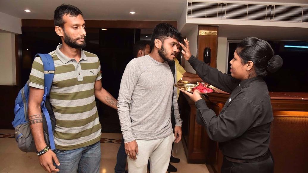 Players given a grand welcome at The Sonnet Hotel Players given a grand welcome at The Sonnet Hotel
