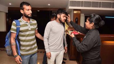 Players given a grand welcome at The Sonnet Hotel Players given a grand welcome at The Sonnet Hotel